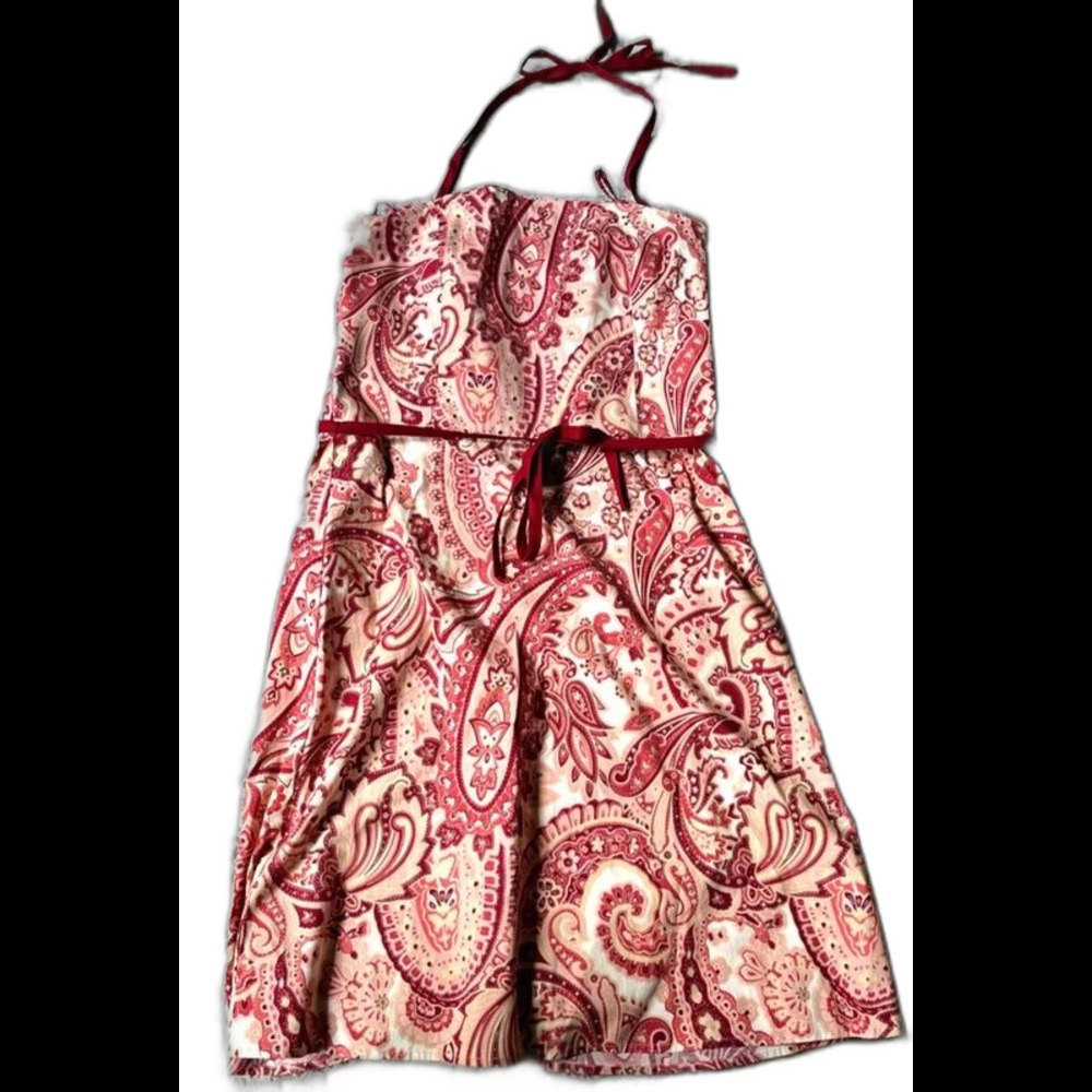 Vintage y2k early 2000s old navy paisley mini dress
